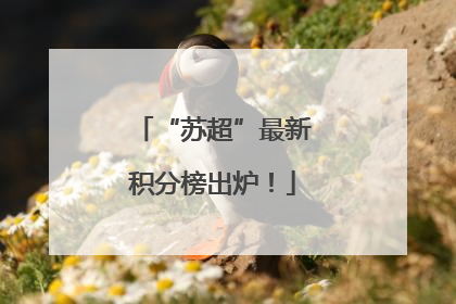 “苏超”最新积分榜出炉！