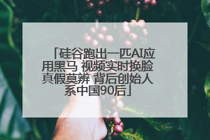 硅谷跑出一匹AI应用黑马 视频实时换脸真假莫辨 背后创始人系中国90后