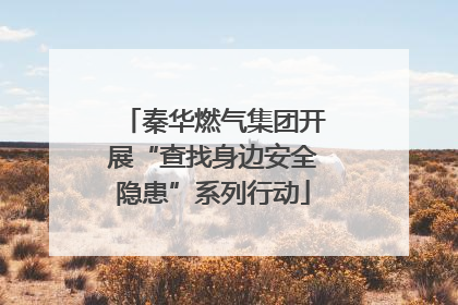 秦华燃气集团开展“查找身边安全隐患”系列行动