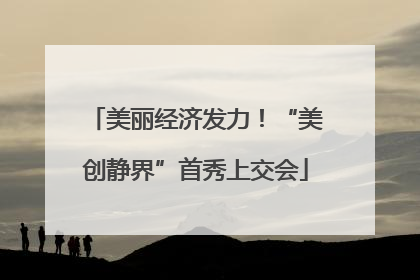 美丽经济发力！“美创静界”首秀上交会