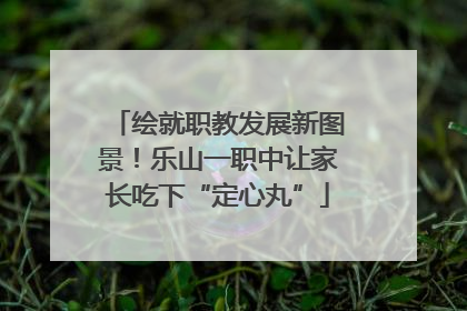 绘就职教发展新图景！乐山一职中让家长吃下“定心丸”