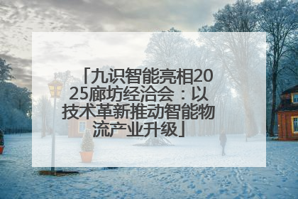 九识智能亮相2025廊坊经洽会：以技术革新推动智能物流产业升级