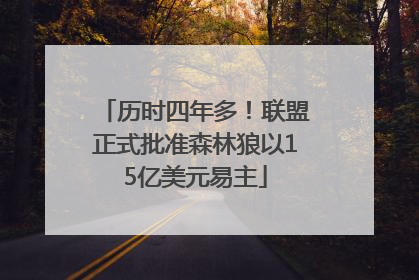 历时四年多！联盟正式批准森林狼以15亿美元易主