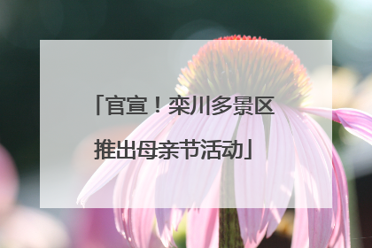 官宣！栾川多景区推出母亲节活动