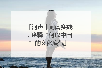 河声丨河南实践，诠释“何以中国”的文化底气