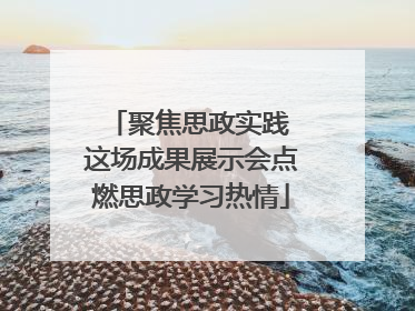 聚焦思政实践 这场成果展示会点燃思政学习热情