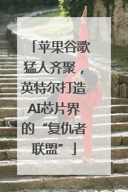 苹果谷歌猛人齐聚，英特尔打造AI芯片界的“复仇者联盟”