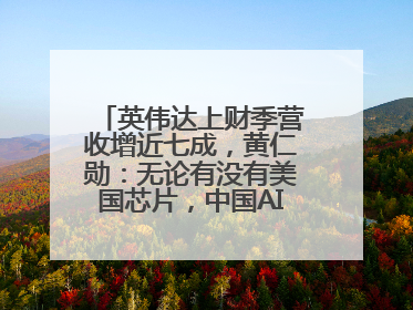 英伟达上财季营收增近七成，黄仁勋：无论有没有美国芯片，中国AI行业将继续前进
