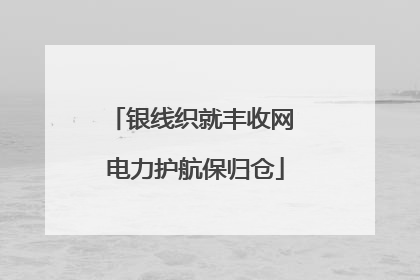 银线织就丰收网 电力护航保归仓