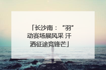 长沙南：“羽”动赛场展风采 汗洒征途竞锋芒