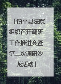 镇平县法院组织召开调研工作推进会暨第二次调研沙龙活动
