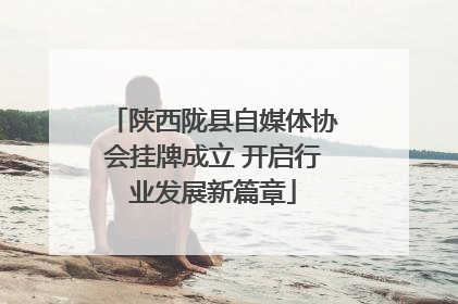 陕西陇县自媒体协会挂牌成立 开启行业发展新篇章