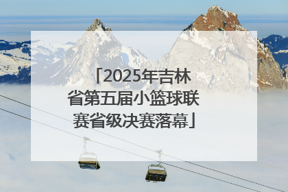 2025年吉林省第五届小篮球联赛省级决赛落幕