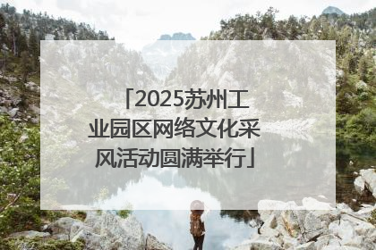 2025苏州工业园区网络文化采风活动圆满举行